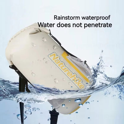 Naturehike Rafting Waterproof Bag Dry Wet Separate Shoulder Bag Outdoor Swimming Pack, Color: 25L Green by Naturehike