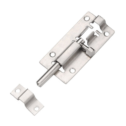 3 inch Stainless Steel Latch Door Bolt Bathroom Wooden Door And Window Anti-Theft Latch Lock by bashfashion