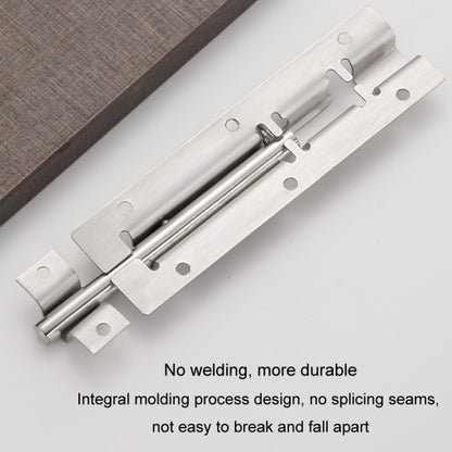 3 inch Stainless Steel Latch Door Bolt Bathroom Wooden Door And Window Anti-Theft Latch Lock by bashfashion