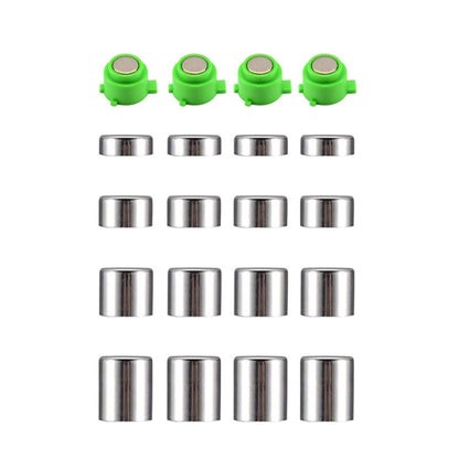 For PS5 20pcs /Set Gamepad Metal Buttons Mushroom Head Magnetic Base Cross Keys Accessory Set by bashfashion