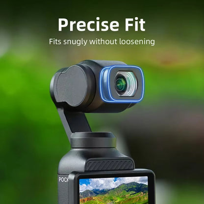 For DJI Osmo Pocket 3 Magnetic Wide-Angle Lens Extend FOV To 112 Degree by bashfashion