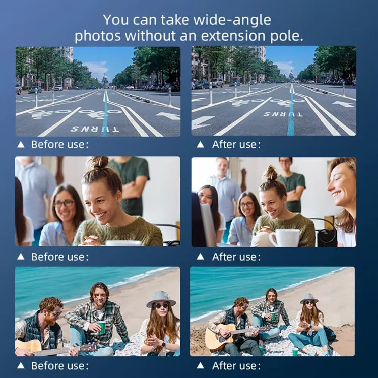 For DJI Osmo Pocket 3 Magnetic Wide-Angle Lens Extend FOV To 112 Degree by bashfashion