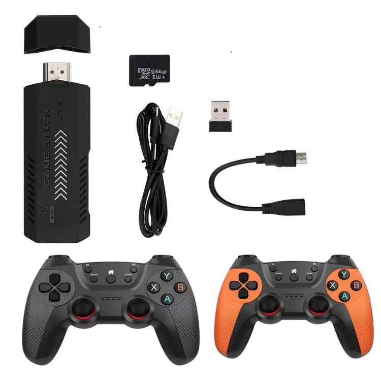 X2 Ultra Video Game Stick Console With 2.4G Double Wireless Controller 256GB by bashfashion