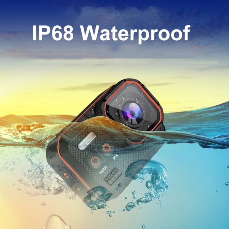 SC002 4K/60FPS IP68 Waterproof WiFi HD Mini Outdoor Sports Diving Camera, Color: Black+128G by bashfashion