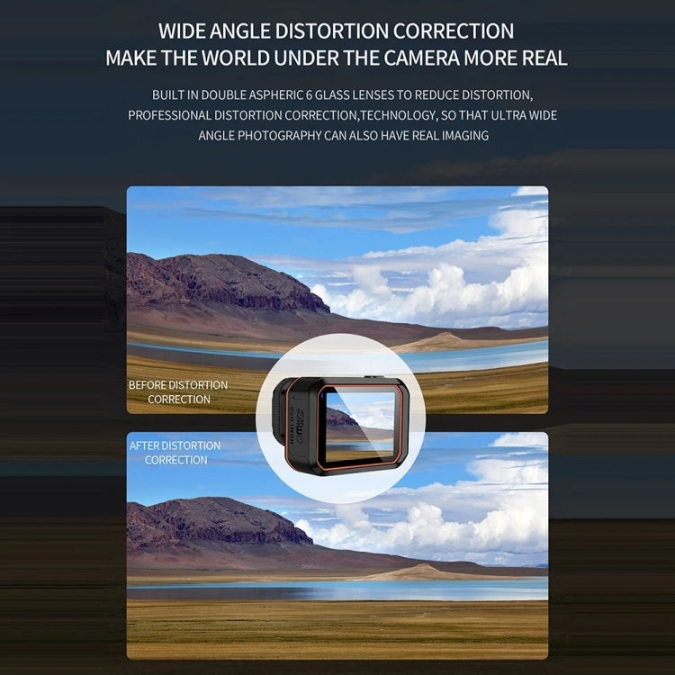 SC002 4K/60FPS IP68 Waterproof WiFi HD Mini Outdoor Sports Diving Camera, Color: Black+64G by bashfashion