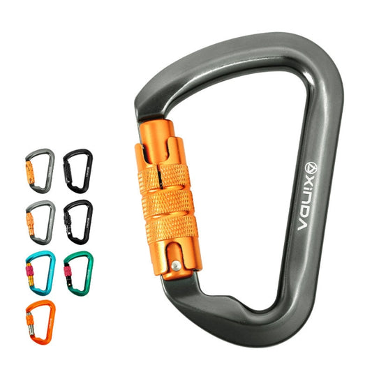 XINDA XD-8128 Outdoor Rock Climbing Load-bearing Carabiner Survive Kits, Color: Automatic-Black by XINDA