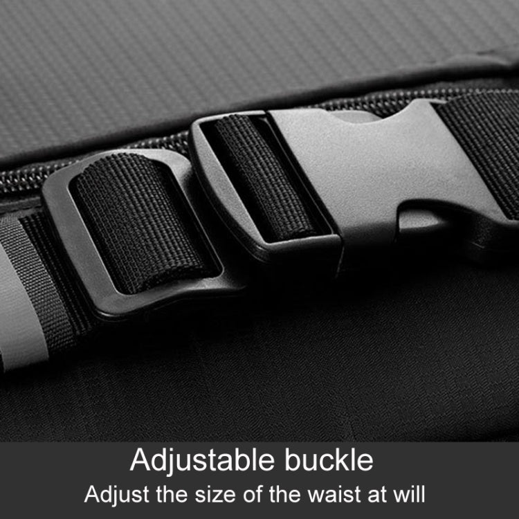 OUDU Outdoor Sports Waist Pack Male And Female Running Waterproof Cell Phone Bag(Gray) by OUDU