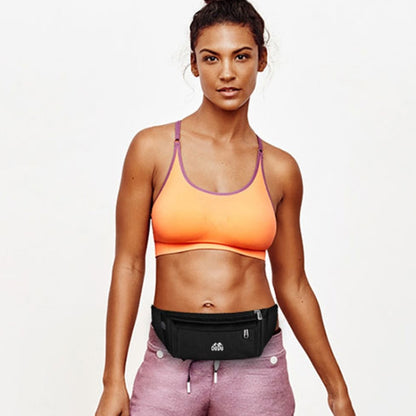 OUDU Outdoor Sports Waist Pack Male And Female Running Waterproof Cell Phone Bag(Gray) by OUDU