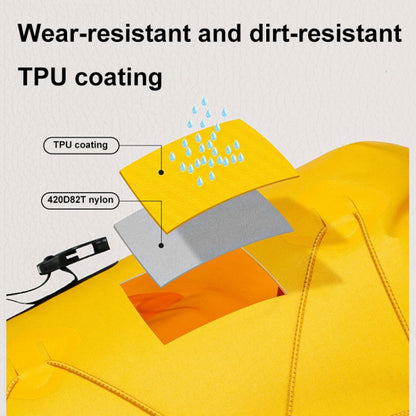 XINDA XD-BAG19 IPX7 Waterproof Outdoor Stream Tracing Backpack Diving Bag, Color: Yellow-16L by XINDA