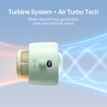 JisuLife Stroller Fan Life2S High Speed Energy Saving Stroller Mini Fan Octopus Bladeless Swingable Head Air Purifying Fan(Brown) by Jisulife