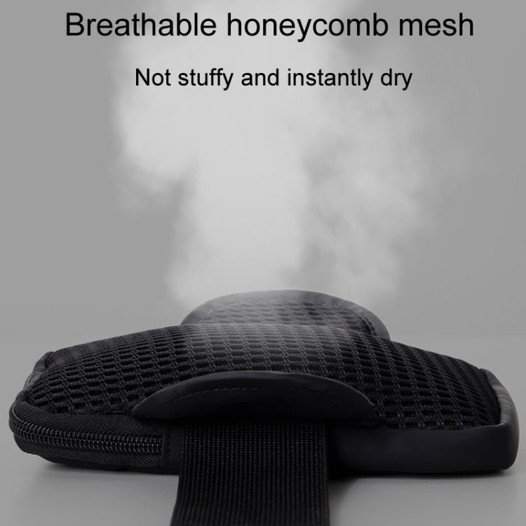 OUDU Outdoor Running Cell Phone Arm Bag Unisex Sports Portable Mobile Phone Pouch(Light Pink) by OUDU