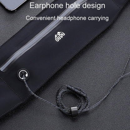 Large OUDU Outdoor Running Cell Phone Waist Pack Men And Women Waterproof Sports Gear(Orange) by OUDU