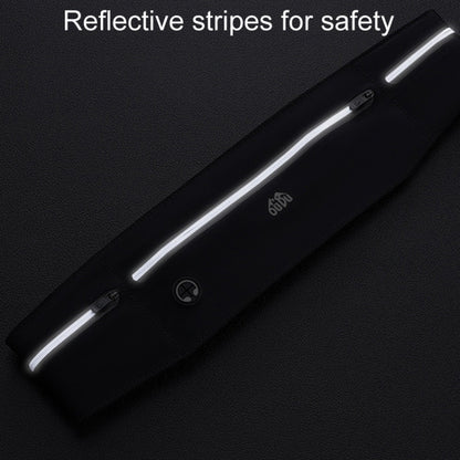 Small OUDU Outdoor Running Cell Phone Waist Pack Men And Women Waterproof Sports Gear(Black) by OUDU