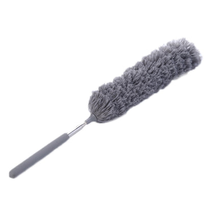 Stainless Steel Telescopic Bendable Household Duster(Gray) by bashfashion