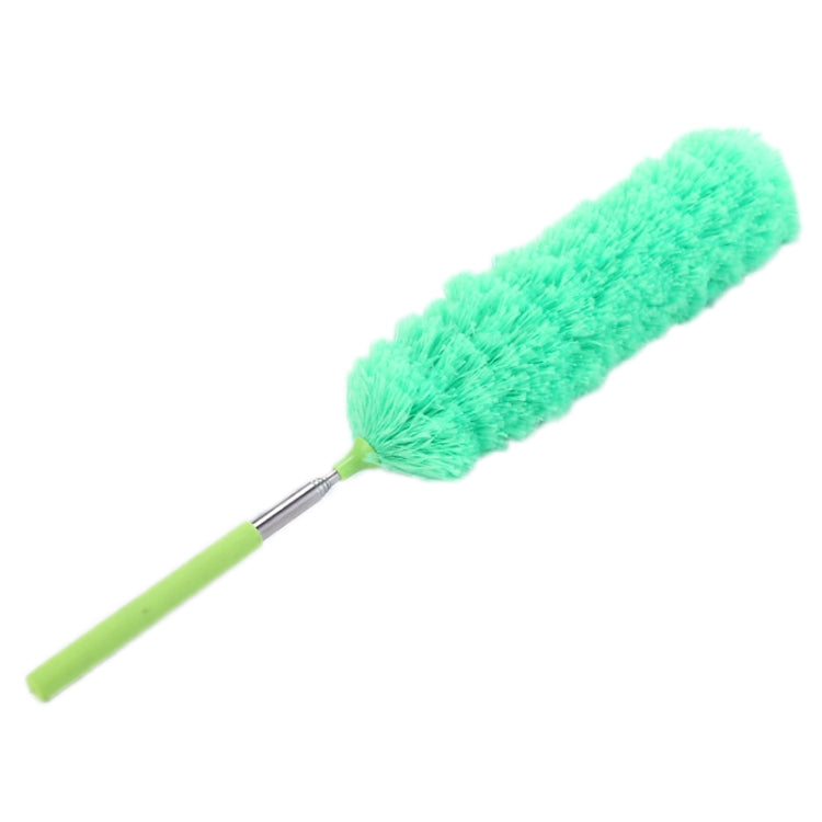 Stainless Steel Telescopic Bendable Household Duster(Green) by bashfashion