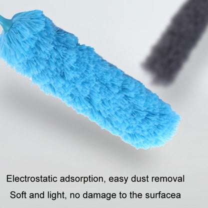 Stainless Steel Telescopic Bendable Household Duster(Gray) by bashfashion