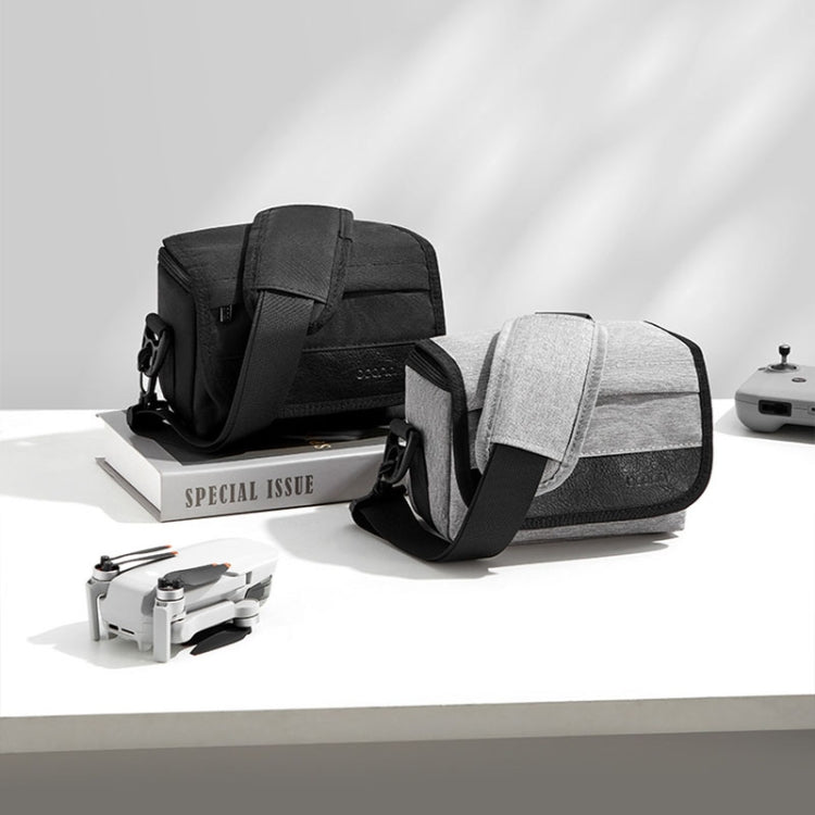 For DJI Mini 4 Pro Baona BN-H016 Portable Waterproof Crossbody Drones Storage Bag(Grey) by Baona