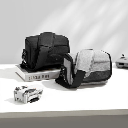 For DJI Mini 4 Pro Baona BN-H016 Portable Waterproof Crossbody Drones Storage Bag(Grey) by Baona