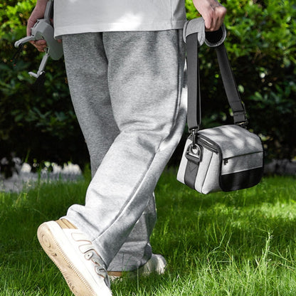 For DJI Mini 4 Pro Baona BN-H016 Portable Waterproof Crossbody Drones Storage Bag(Black) by Baona