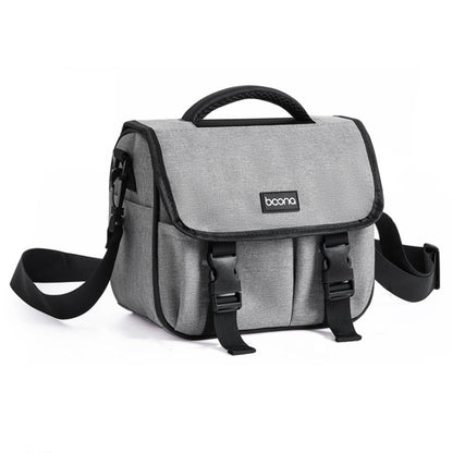 Baona BN-H017 Photography SLR / Micro Single Cross-Body Camera Storage Bag, Color: M Gray by Baona