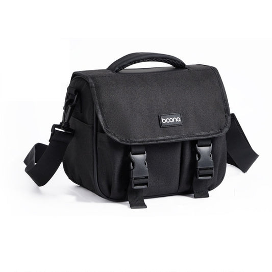 Baona BN-H017 Photography SLR / Micro Single Cross-Body Camera Storage Bag, Color: M Black by Baona