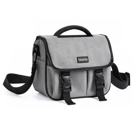 Baona BN-H017 Photography SLR / Micro Single Cross-Body Camera Storage Bag, Color: L Gray by Baona
