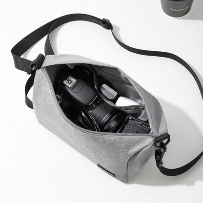 Baona BN-H012 Multifunctional Outdoor Crossbody Digital Camera Bag Lens Protection Bag(Grey) by Baona