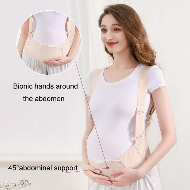 Breathable Late Pregnancy Walking Use Belly Band Maternity Prenatal Support Belt, Size: L(Skin Color) by bashfashion