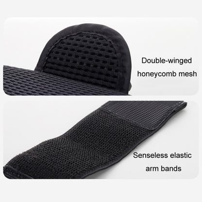 Outdoor Running Cell Phone Arm Bag Unisex Waterproof Mobile Phone Pouch(Black) by bashfashion