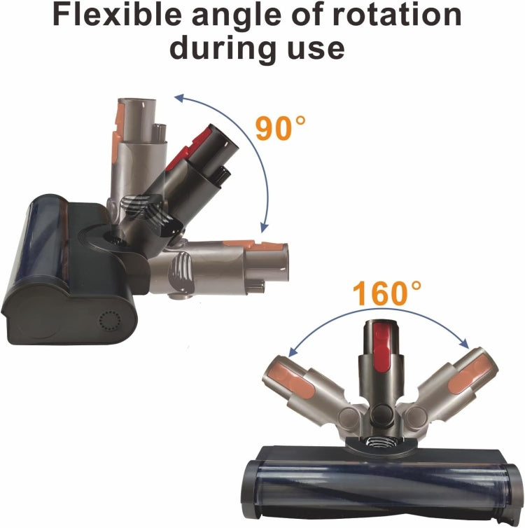 For Dyson V6 Vacuum Cleaner Floor Brush Head with Green LED Light by bashfashion