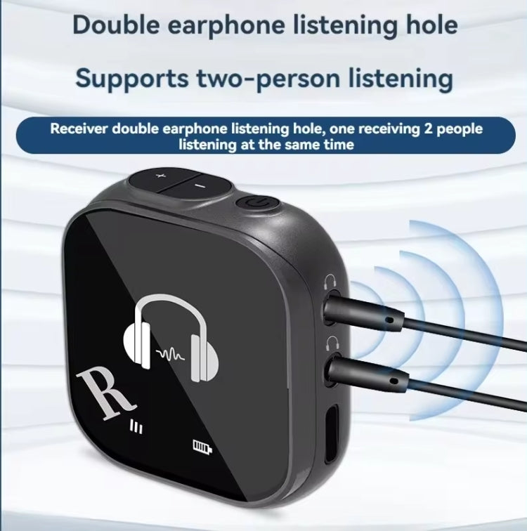 5.8G Wireless In-ear Monitor System Support Dual-Earphone Monitoring One To Four by bashfashion