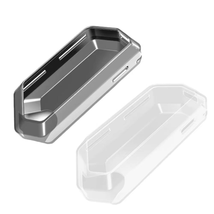 For Flipper Zero Electronic Pet Silicone Full-Cover Protective Case(Transparent White) by bashfashion