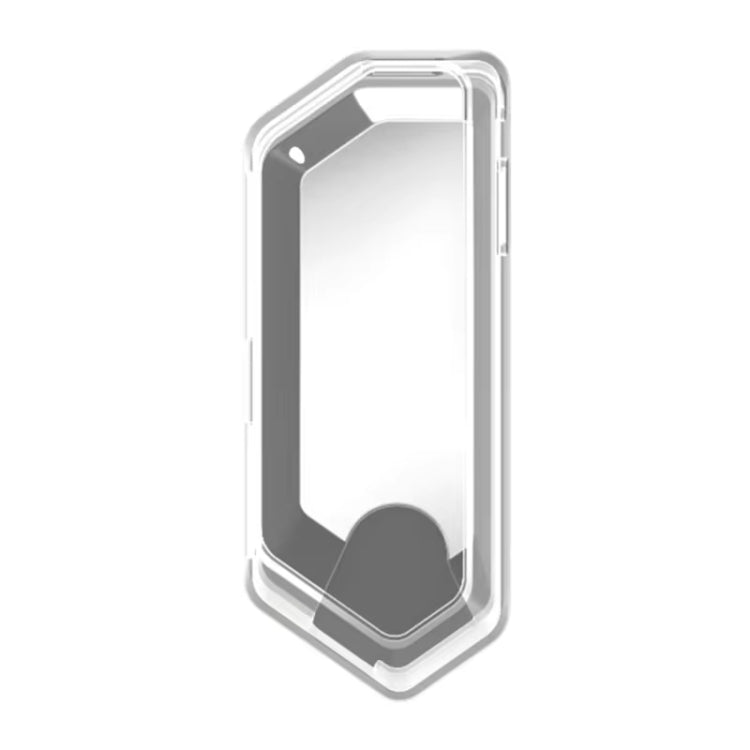 For Flipper Zero Electronic Pet Silicone Full-Cover Protective Case(Transparent White) by bashfashion