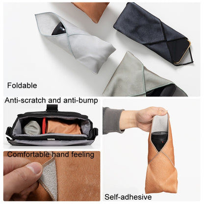 DSLR Camera Folding Cloth Photography Camera Folding Cloth Magic Protective Cloth, Color: 35x35cm Black by bashfashion