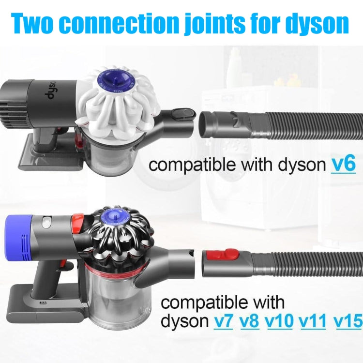 For Dyson V6 / DC Cordless Vacuum Dryer Vent Cleaner Kit Hose Attachment Purple by bashfashion