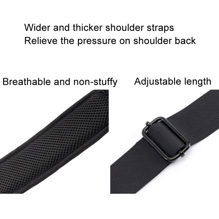 Cwatcun D121 Shoulder Crossbody Camera Bag Colorful Large Capacity Waterproof Digital Photography Bag, Color: Large Orange Red by Cwatcun