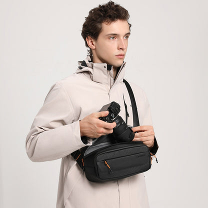 Cwatcun D133 Camera Chest Bag Multi-functional Handheld Slanting Cross Shoulder Camera Casual Bag, Color: Small Black by Cwatcun