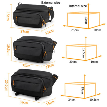 Cwatcun D133 Camera Chest Bag Multi-functional Handheld Slanting Cross Shoulder Camera Casual Bag, Color: Large Black by Cwatcun
