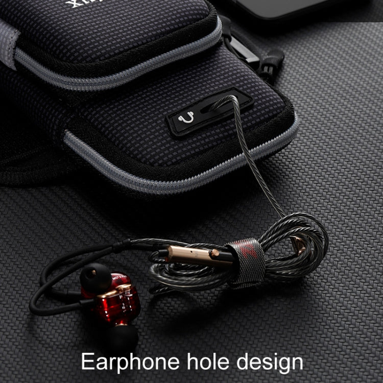 Moutux Outdoor Running Cell Phone Arm Bag Unisex Waterproof Sport Armband(Gray) by Moutux