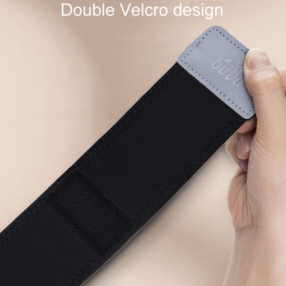 Small OUDU Outdoor Sports Portable Wrap-Around Waist Pack Unisex Cell Phone Bag(Black) by OUDU