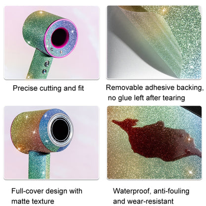 For Dyson Supersonic Hair Dryer Gypsophila Frosted Sticker Protective Film(MT-013) by bashfashion