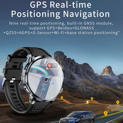 H18 Ultra-Thin Round Ball Screen 1.95 Inch Plug-In Phone Smart Watch 32G(Black) by bashfashion