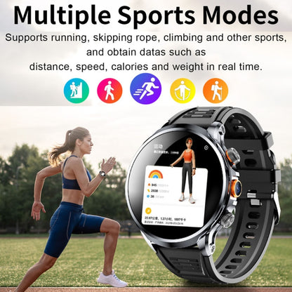 H18 Ultra-Thin Round Ball Screen 1.95 Inch Plug-In Phone Smart Watch 32G(Silver) by bashfashion