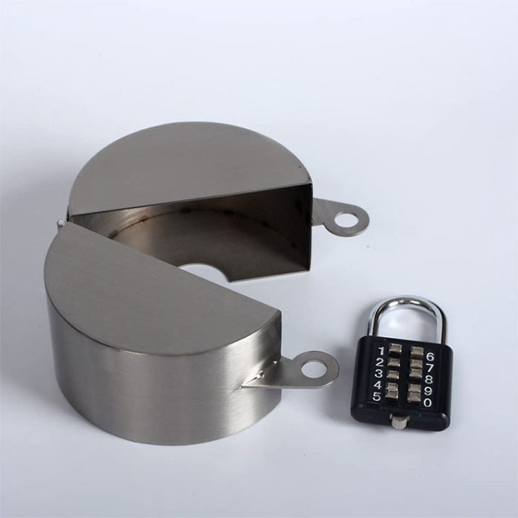 Outdoor Faucet Combination Lock System With Cover To Prevent Water Theft by bashfashion