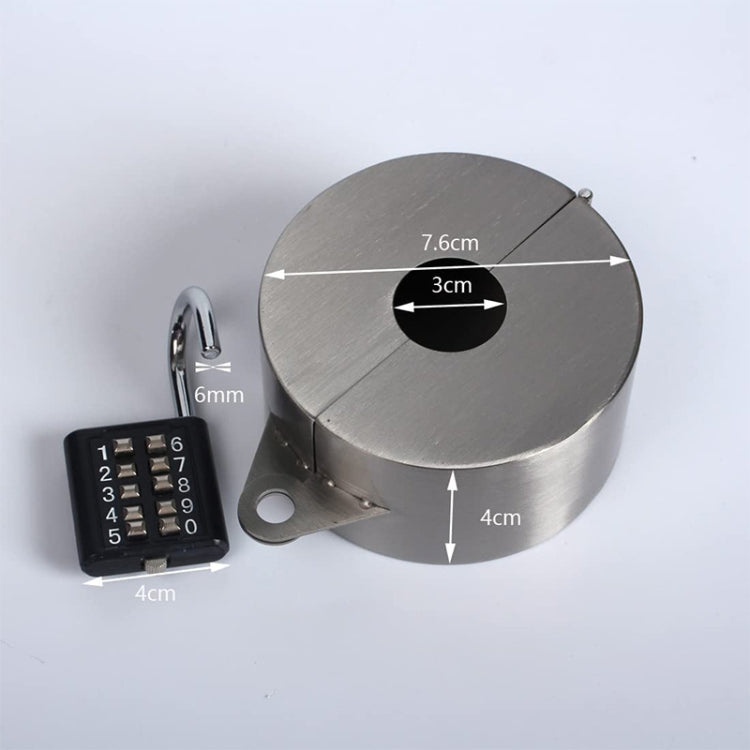 Outdoor Faucet Combination Lock System With Cover To Prevent Water Theft by bashfashion