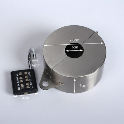 Outdoor Faucet Combination Lock System With Cover To Prevent Water Theft by bashfashion