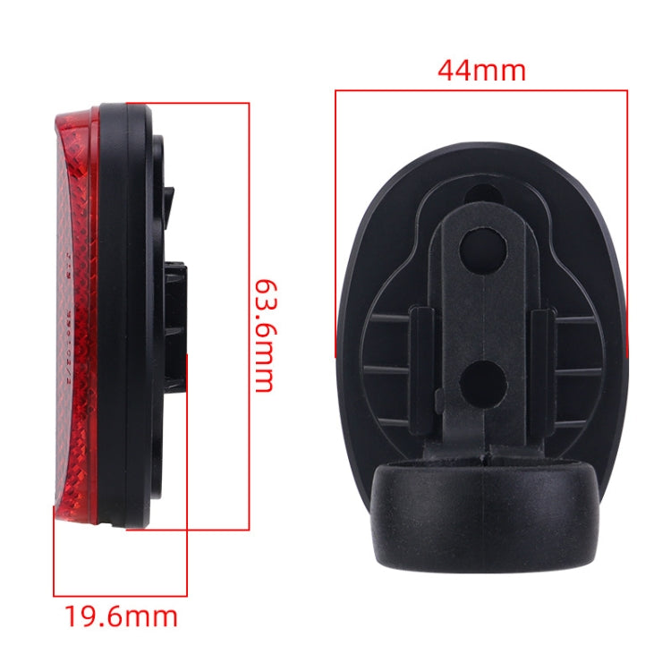 For AirTag Tracker Bicycle Anti-theft Taillight Road Bike Seat Tube Reflective Hidden Mount by bashfashion