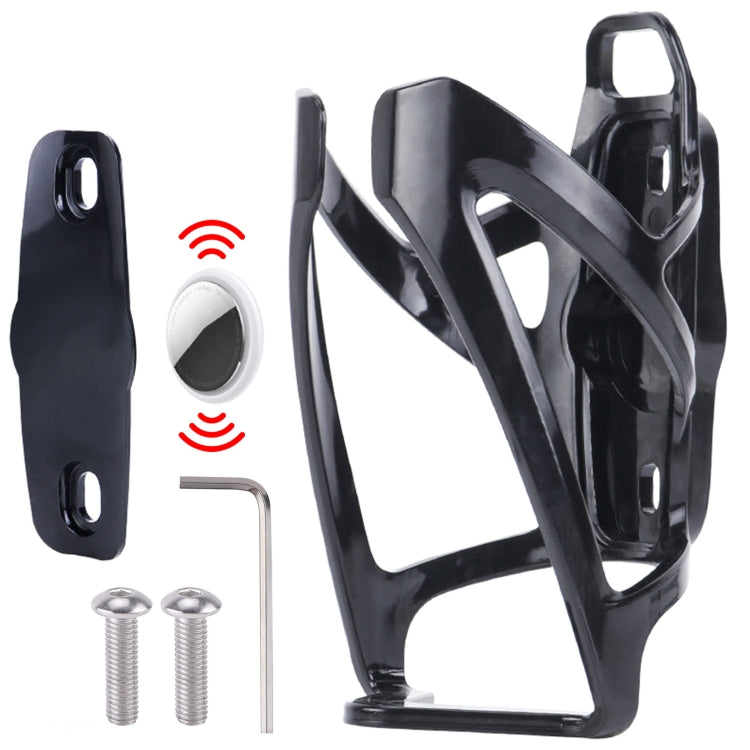 For AirTag Locator Bike Kettle Stand Water Bottle Cage Anti-Lost GPS Location Case, Spec: Front Cover by bashfashion