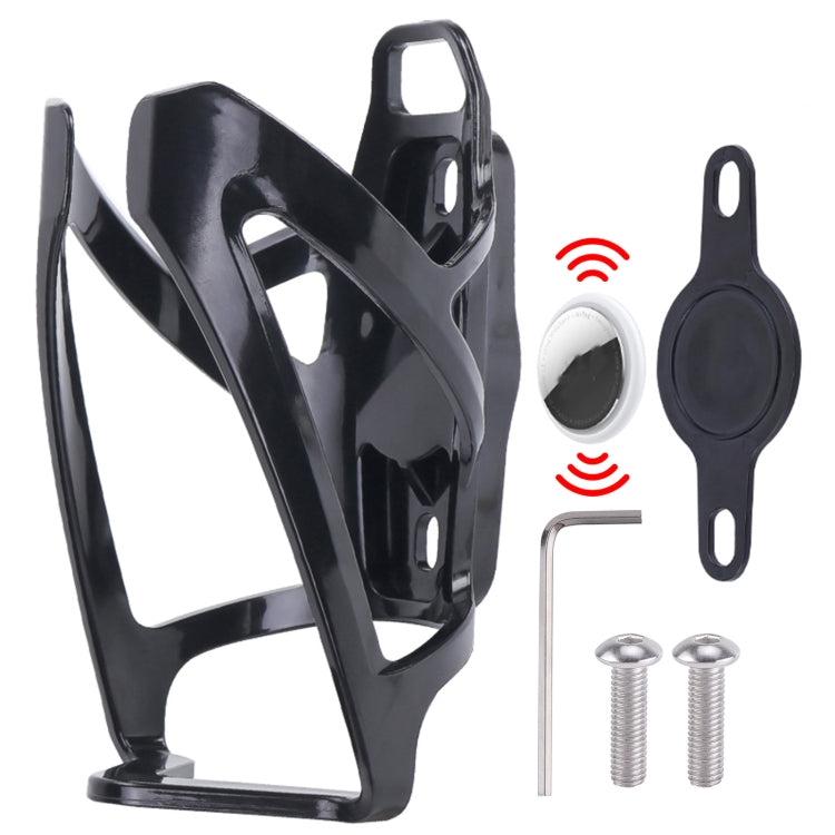 For AirTag Locator Bike Kettle Stand Water Bottle Cage Anti-Lost GPS Location Case, Spec: Rear Cover by bashfashion