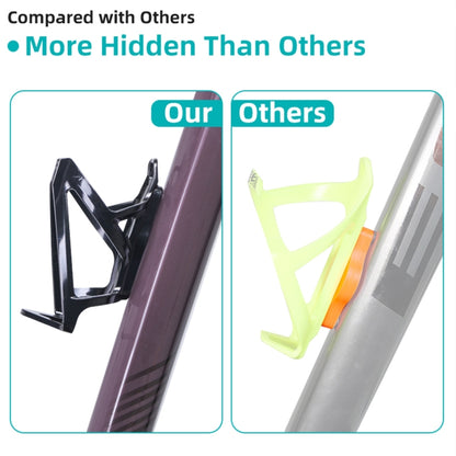 For AirTag Locator Bike Kettle Stand Water Bottle Cage Anti-Lost GPS Location Case, Spec: Front Cover by bashfashion